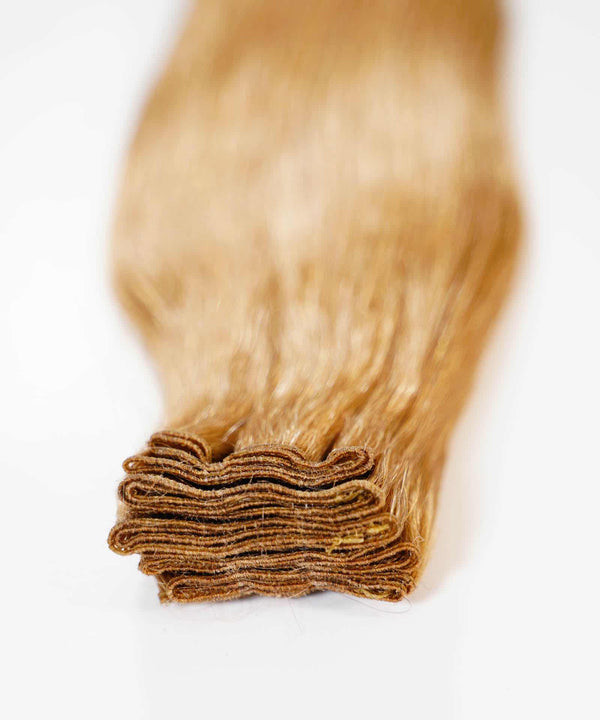 Straight Double Drawn Hand-Tied Weft