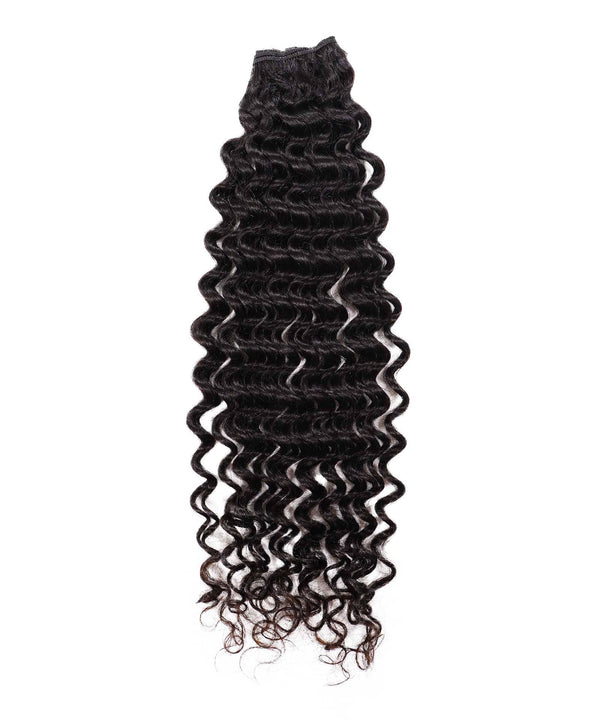 Tight Curly Hand-Tied Rows
