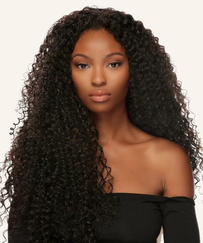 tight curly lace front wig