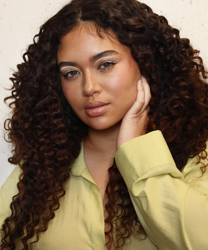 Tight Curly Halo Hair Extensions | Perfect Crown Remy
