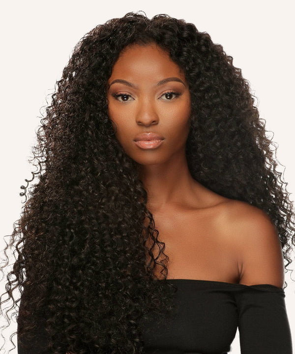Tight Curly Hand-Tied Weft Rows (2oz)