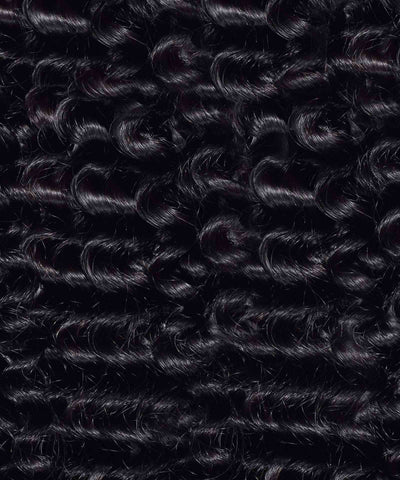 tight curly hair texture swatch