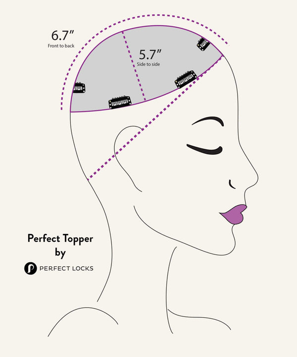 Kinky Curly Perfect Topper
