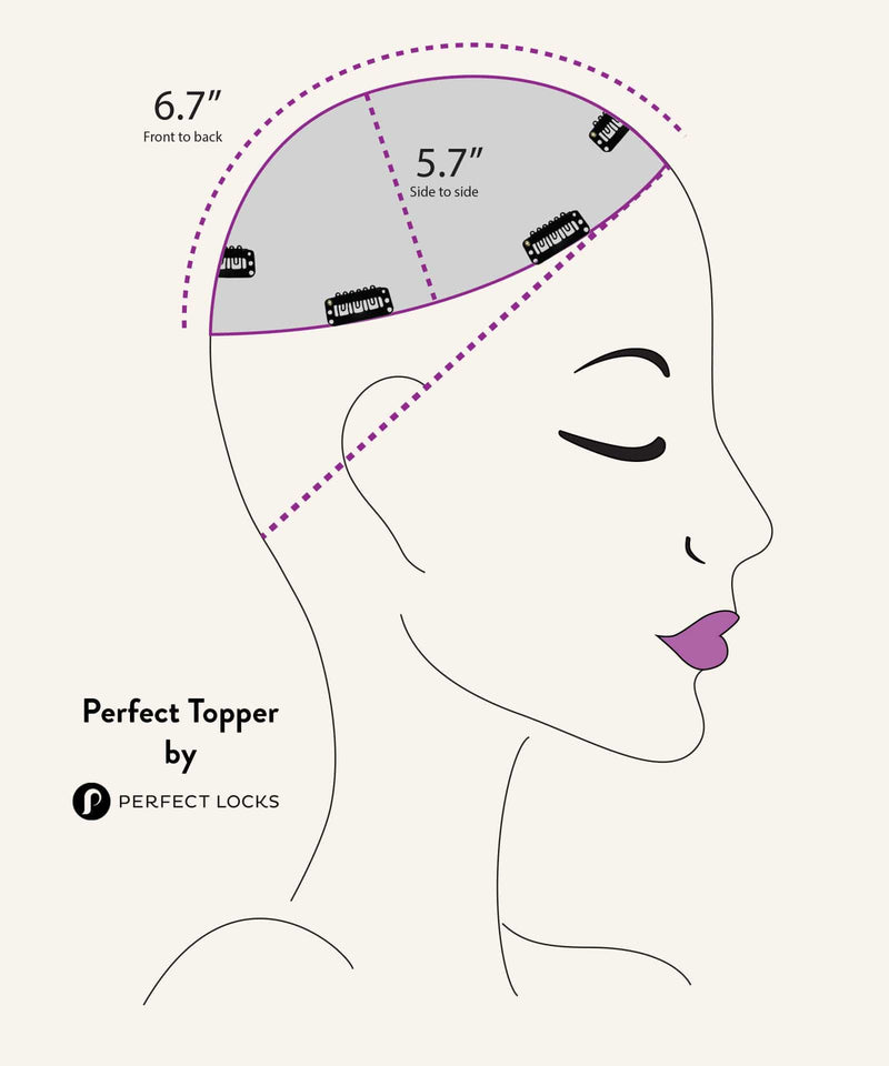 Kinky Curly Perfect Topper