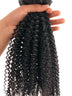 Kinky Curly Steam Permed Machine Weft