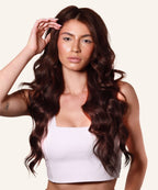 wavy perfect crown hair extensions clip-in crowns by locks