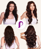 wavy perfect crown hair extensions clip-in crowns by locks