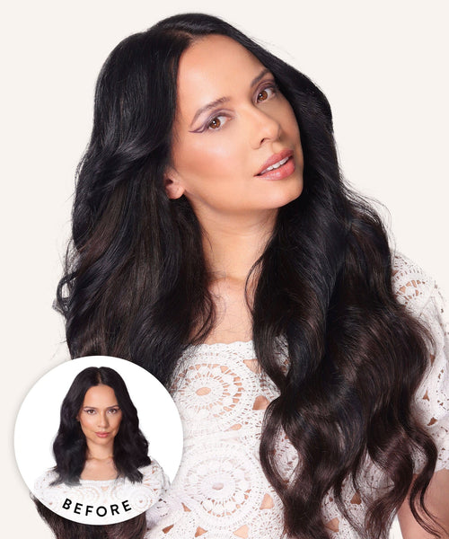 Wavy ClipIn Volumizing Hair Extensions Perfect Locks