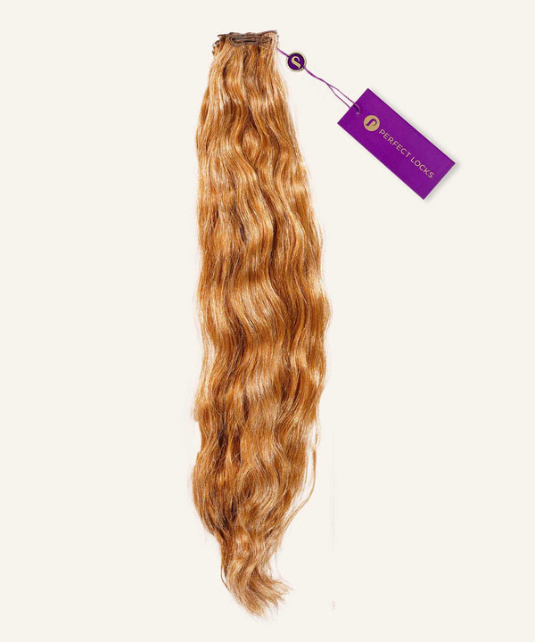 Wavy Double Drawn Hand-Tied Weft