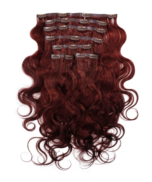 Wavy Seamless Clip-In Hair Extensions