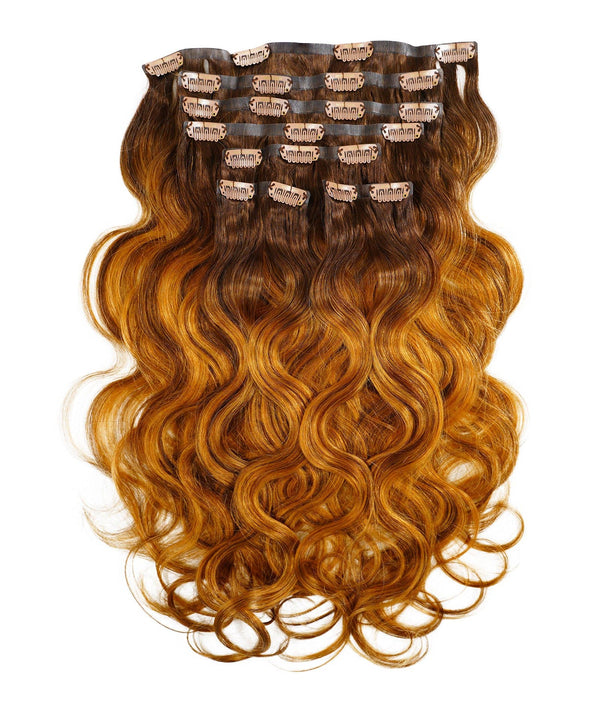 Wavy Seamless Clip-In Hair Extensions