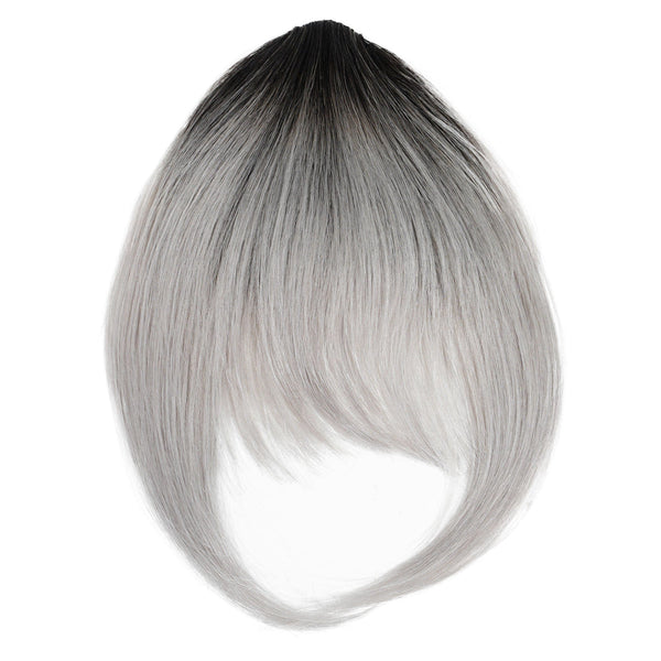 silver clip in bang extensions