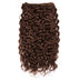 Curly Colored Hair Machine Weft