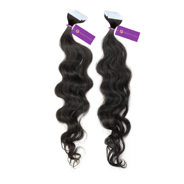 2 x Curly Tape-In Hair Extension Bundle Deal (20 Pieces)