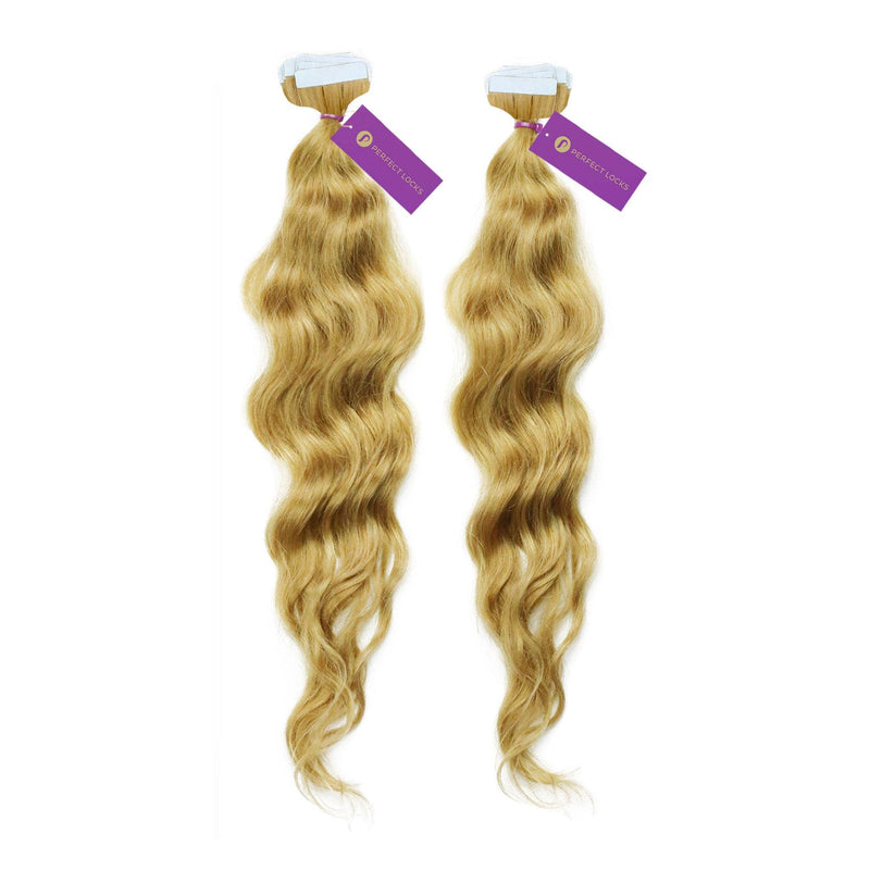 2 x Curly Tape-In Hair Extension Bundle Deal (20 Pieces)