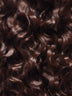 Curly Colored Hair Machine Weft