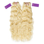 2 x curly colored machine weft bundle deal by perfect locks