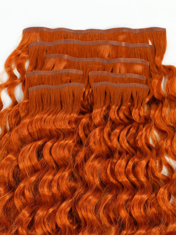 Curly Seamless Clip-In Hair Extensions