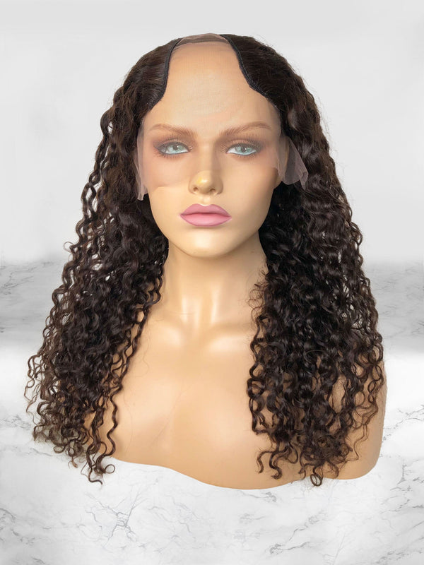 MUST HAVE AUBURN CURLY 13*4 FRONTAL WIG