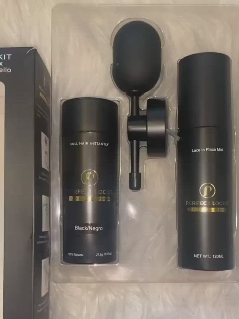 hair building fibers by perfect locks fiber - video preview