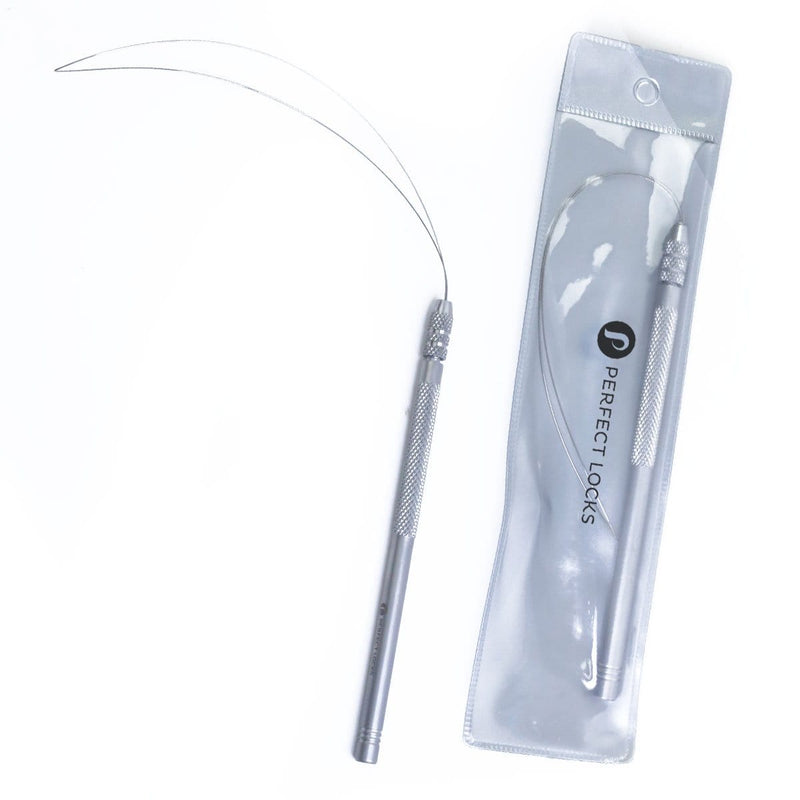 pulling loop wand for hair extensions supplies by perfect locks