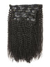 Kinky Curly Lace Clip In Hair Extensions