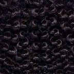 3 x kinky curly machine weft bundle deal + closure by perfect locks