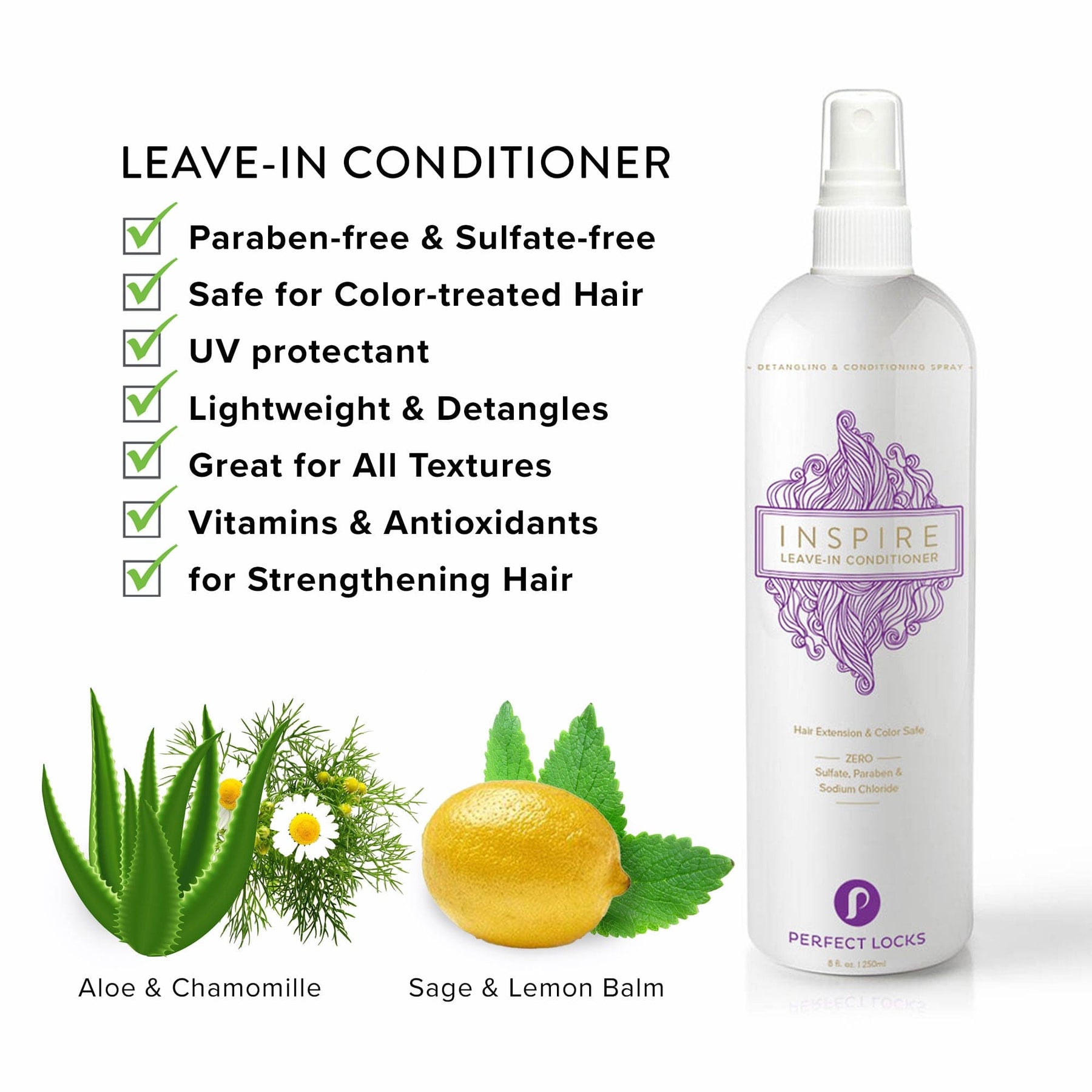 Sulfate-Free Hydrating Leave-In Conditioner – Perfect Locks