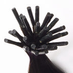4 x straight fusion i-tip hair extension bundle deal by perfect locks