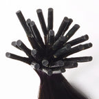 4 x curly fusion i-tip hair extension bundle deal by perfect locks