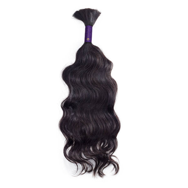 Wavy Bulk Human Hair  Braiding Extensions – Perfect Locks