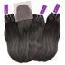 3 x Straight Virgin Machine Weft Bundle + Closure Deal