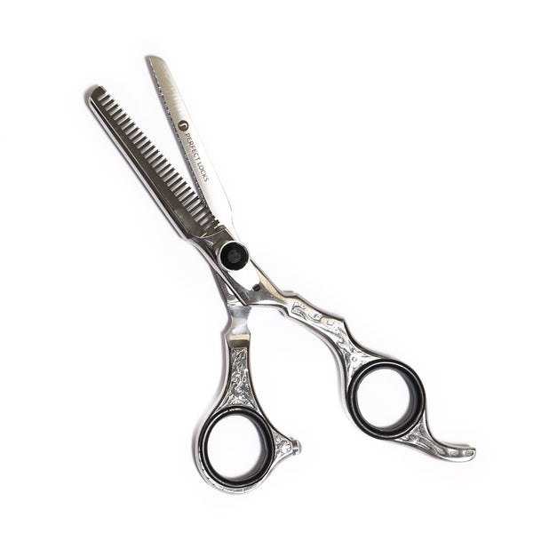 Professional Barber Shears & Straight Blade Set