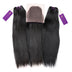 2 x Relaxed Straight Machine Weft Bundle Deal + Closure