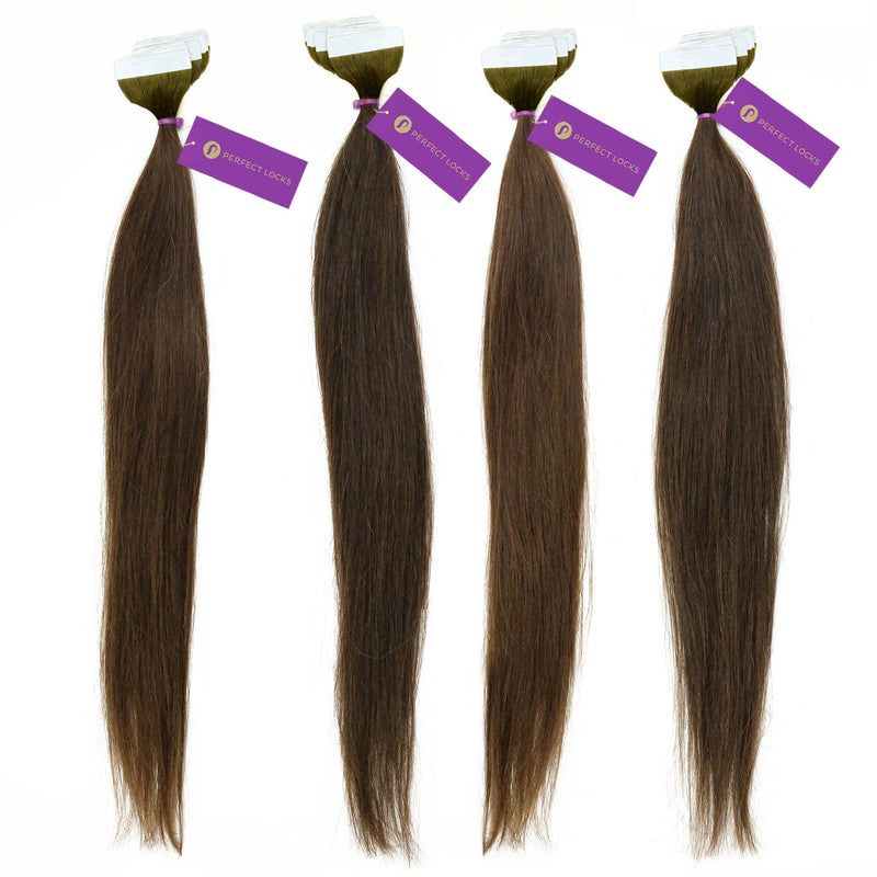 4 x Straight Tape-In Hair Extension Bundle Deal (40 Pieces)