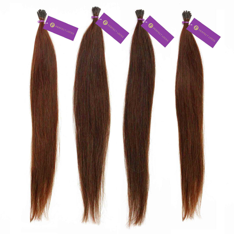 4 x Straight Fusion I-Tip Hair Extension Bundle Deal