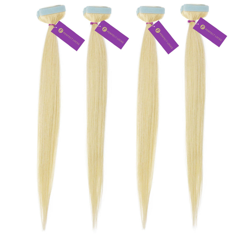 4 x Straight Tape-In Hair Extension Bundle Deal (40 Pieces)