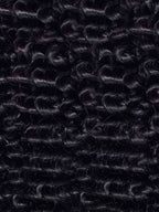 Tightly coiled, shiny black curls arranged densely and uniformly highlight the texture and definition of natural curly hair.