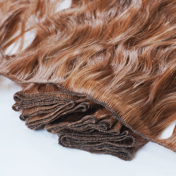 hand-teid weft extensions