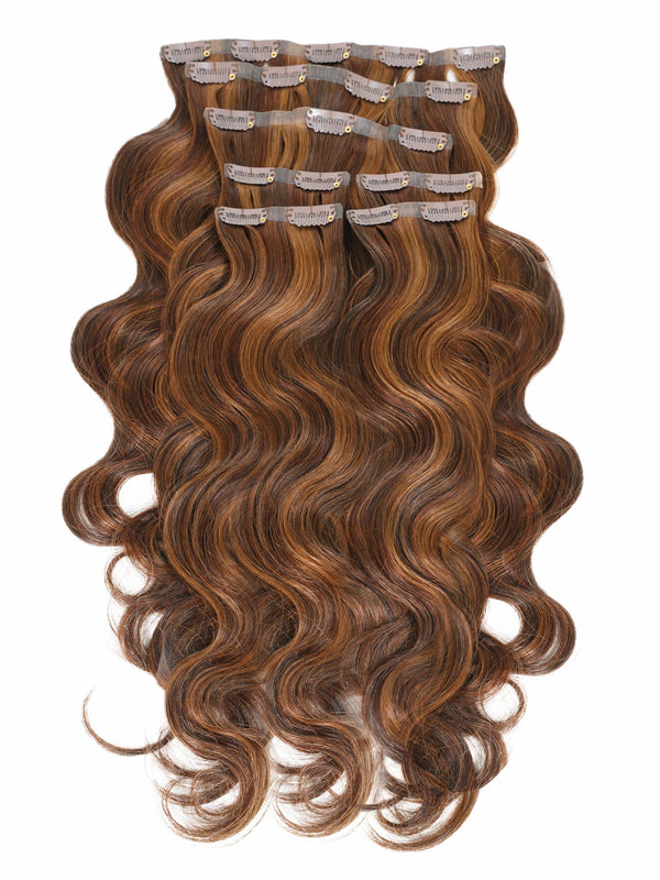 Wavy Seamless Clip-In Hair Extensions